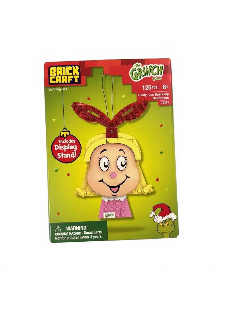 Brick Craft Grinch – Cindy-Lou Who Sparkling Decoration Building Set
